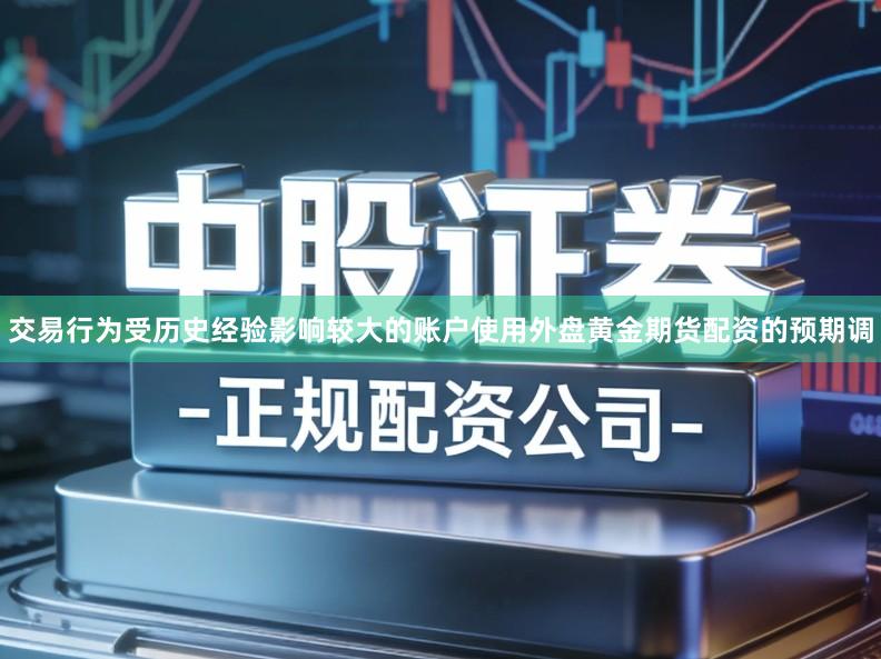 交易行为受历史经验影响较大的账户使用外盘黄金期货配资的预期调